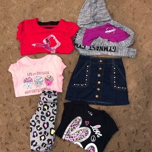 Girls Justice Cothes size 7